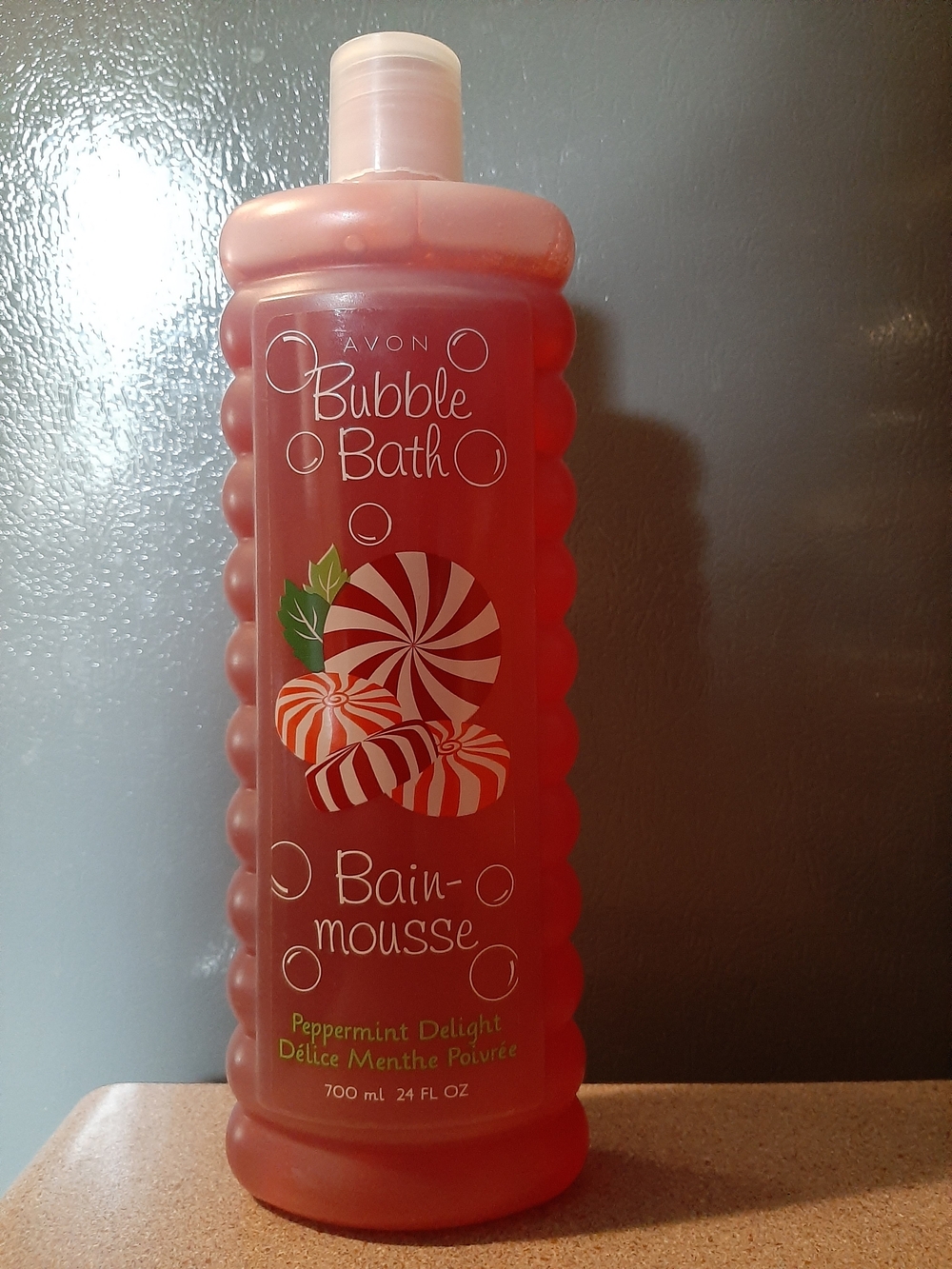 Avon Peppermint Delight Bubble Bath 24 fl.oz. Retired Scent
